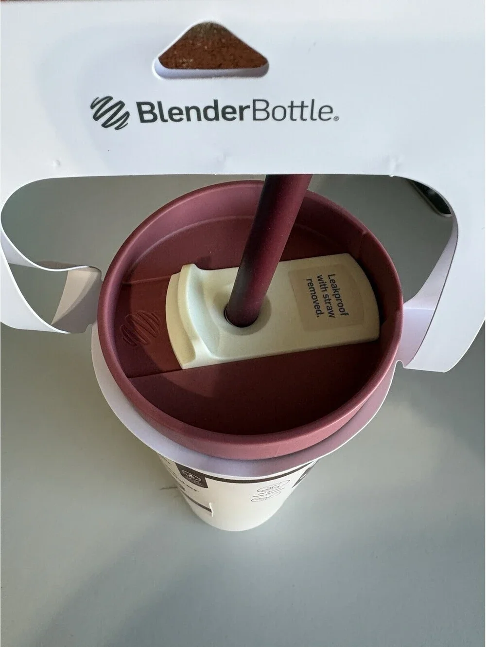 BlenderBottle 24oz Stainless Steel Strada Straw Tumbler G20